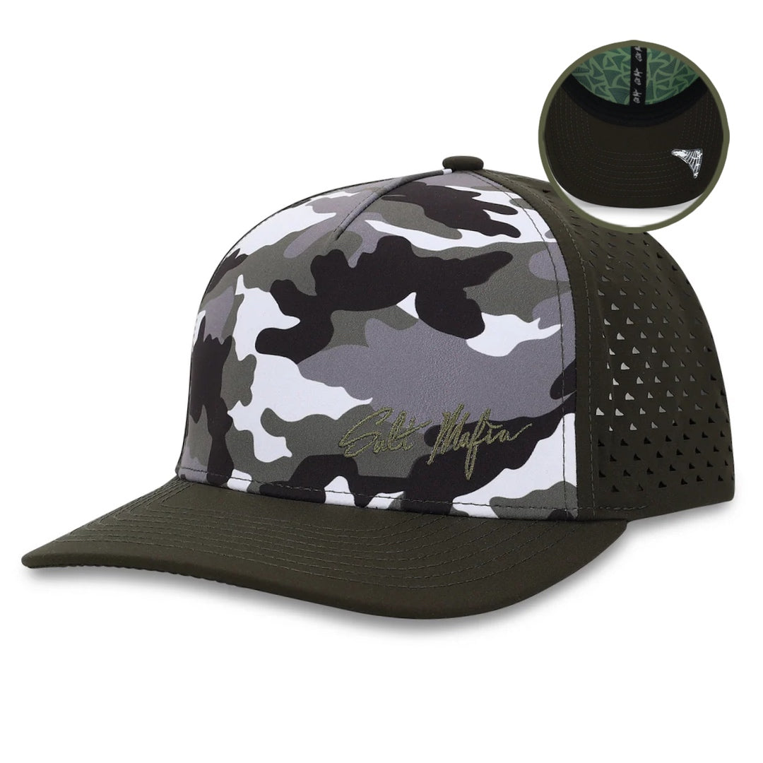Salt Mafia Performance Hat - The Jungle - 7-flat