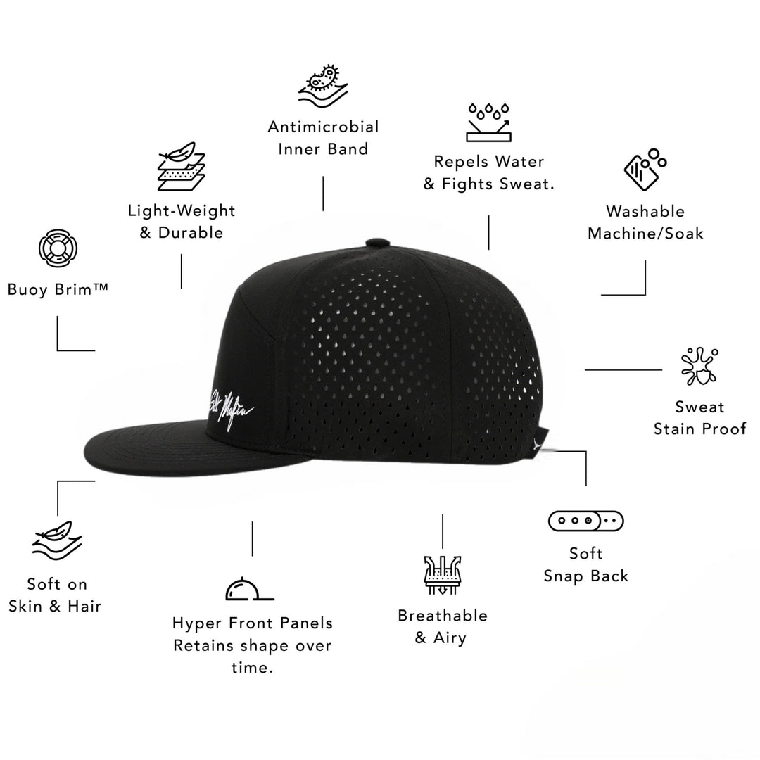 Salt Mafia Performance Hat - The Night 7-flat