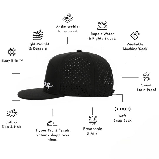 Salt Mafia Performance Hat - The Night 7-flat