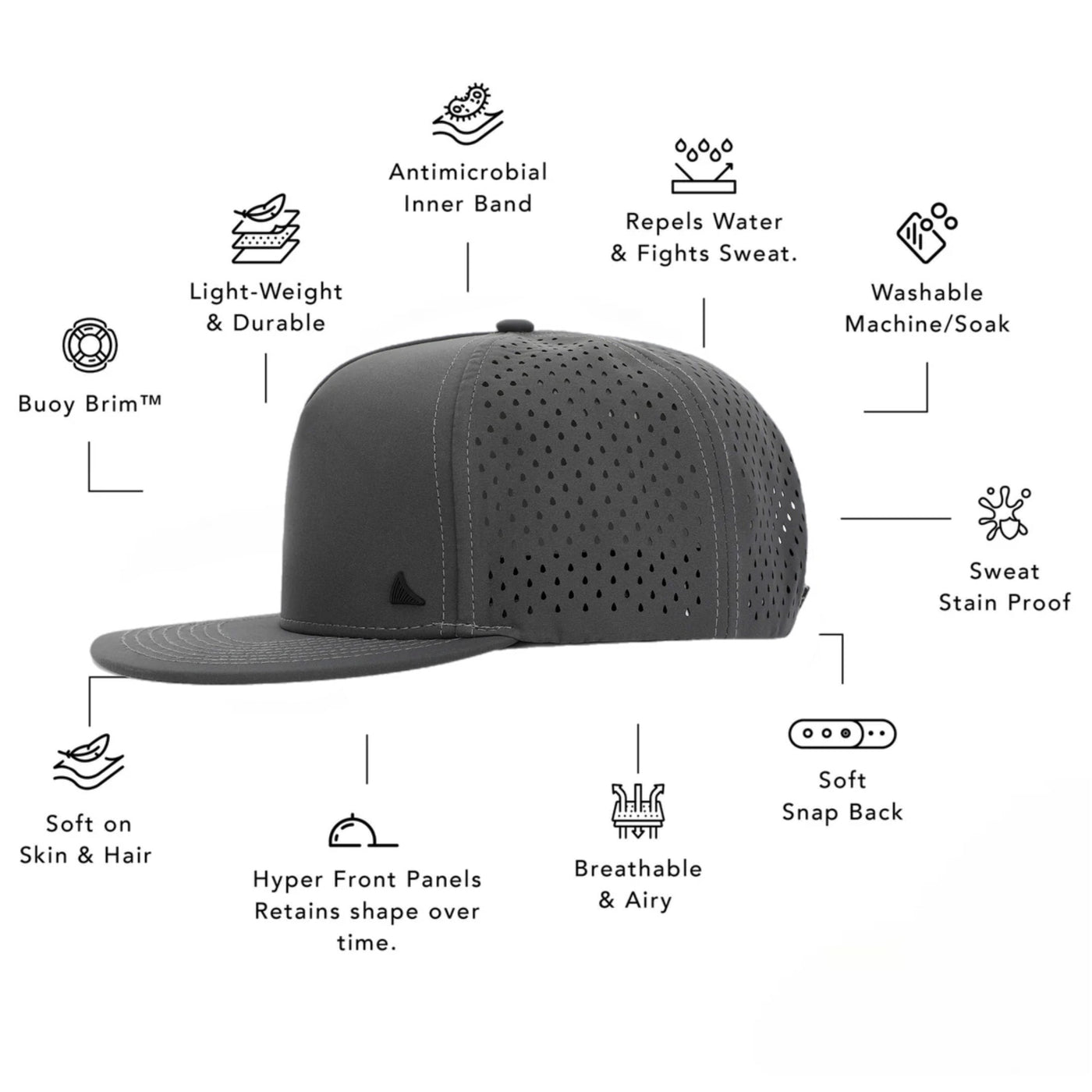 THE SHARKSKIN (flat)