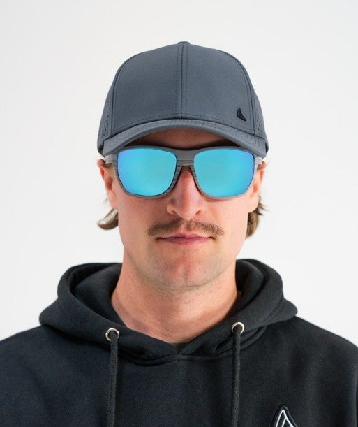 THE RIDGE (grey/aqua surge)